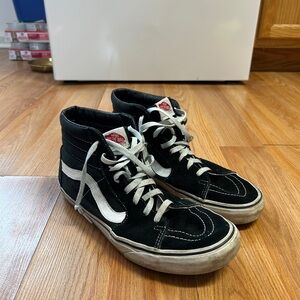 Vans Classic Black and White High-Tops